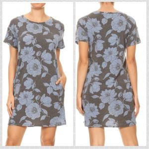Floral print mini dress pack of 3